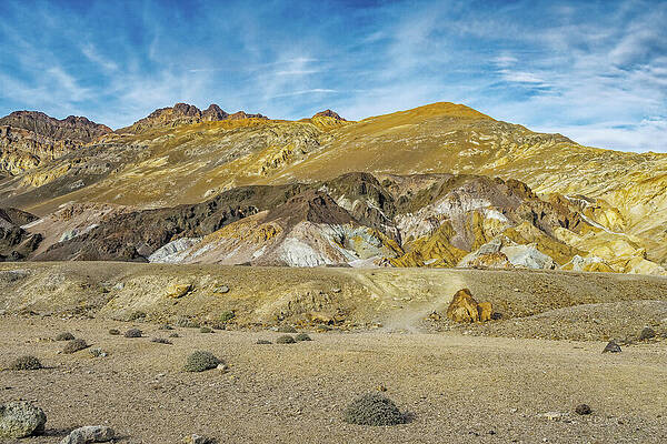 Sky Photograph - Artists' Palette Loop by Steven Dos Remedios