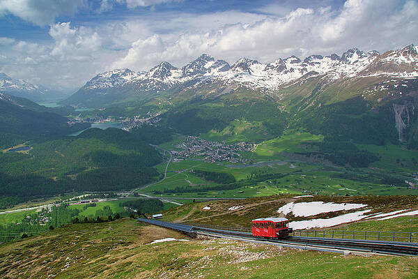Switzerland Wall Art featuring the photograph Ascent Into The Swiss Alps by Matthew DeGrushe