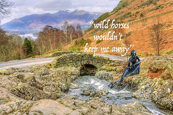 Architecture Wall Art featuring the photograph Ashness Bridge by Sue Leonard