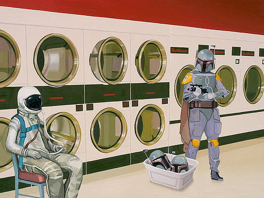 At the Laundromat with Boba Fett by Scott Listfield