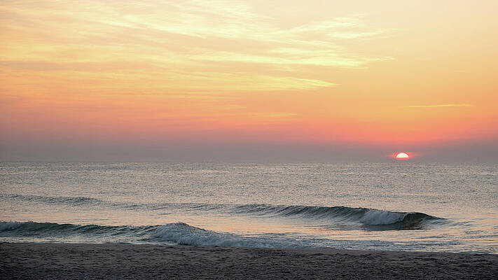 Summer Wall Art featuring the photograph Atlantic Ocean Sunrise by Matthew DeGrushe