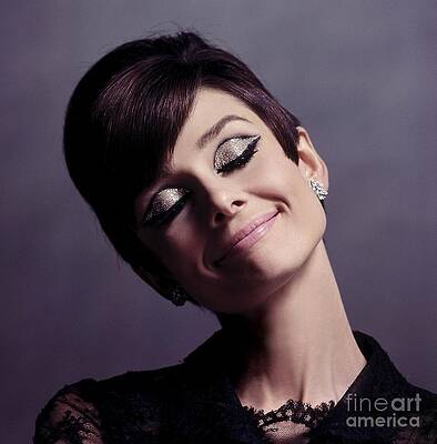 Audrey Hepburn Digital Art - Audrey Hepburn Lot #4 by Antonios Valamontes