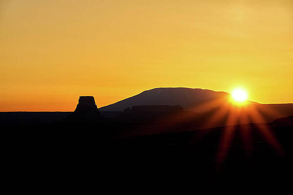 Wall Art featuring the photograph August 2022 Lake Powell Sunrise by Alain Zarinelli