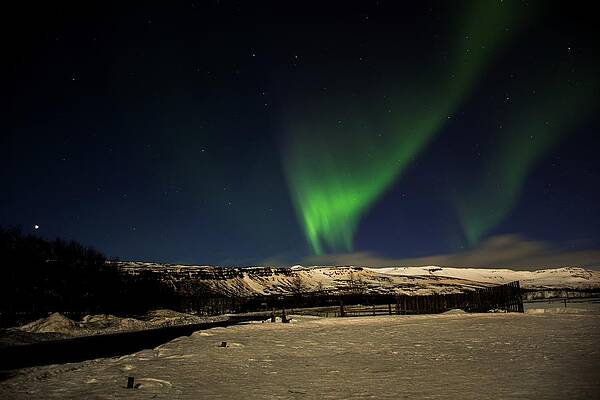 Iceland Wall Art featuring the photograph Aurora Borealis by Robert Grac