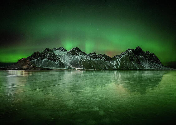 Winter Wall Art featuring the photograph Auroras Edge by Charnwood Photography Fine Art