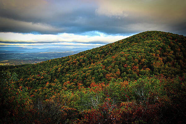 Wall Art featuring the photograph Autumn At Iron Mine Hollow by Deb Beausoleil