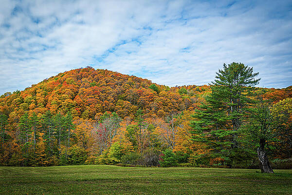 Vermont Photograph - Autumn In Vermont In The Woodstock Countryside 3 by Ron Long Ltd Photography