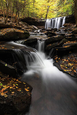 Pennsylvania Wall Art featuring the photograph Autumn Meander by Todd Wilkinson