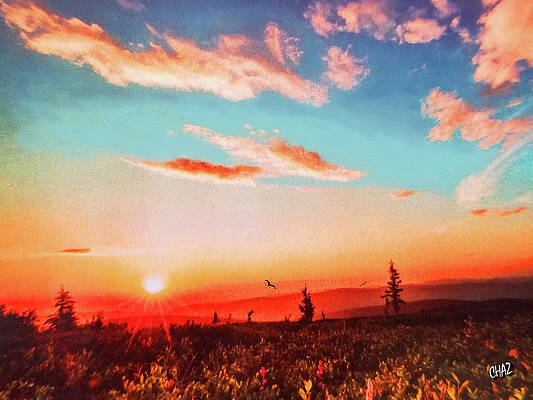 Autumn Sunset by CHAZ Daugherty