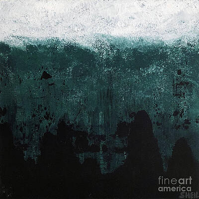 Sheil Painting - Avalanche by Amanda Sheil
