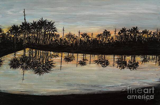 Sunset Painting - Awaken by Tammy Terres - Dezigner Reflexions