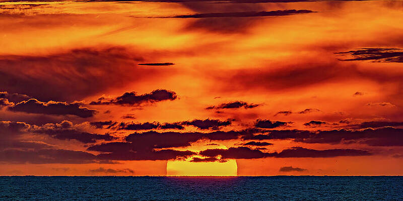 Nature Wall Art featuring the photograph Awesome Sunset Mazatlan Sinaloa Mexico by Tommy Farnsworth
