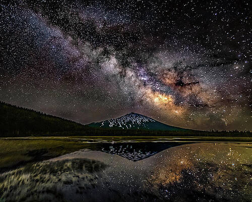 Oregon Photograph - Bachelor And The Core by Tim Lyden