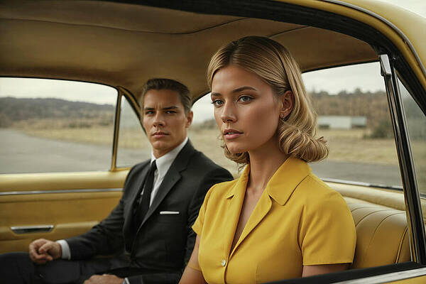 Backseat A Story In Yellow Print