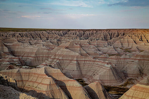Majestic Badlands Landscape Photograph