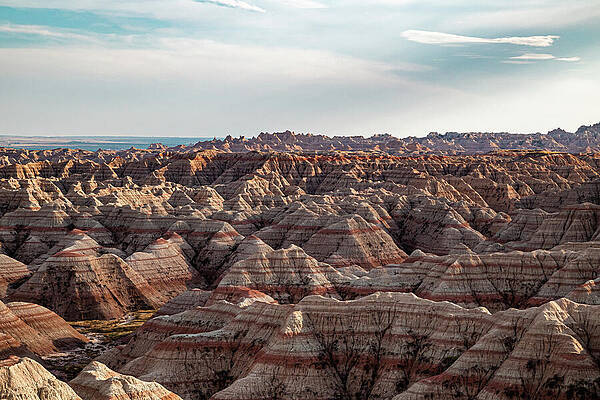 Vast Badlands Landscape Photograph