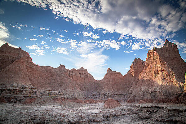 Majestic Desert Landscape at Sunset Photograph