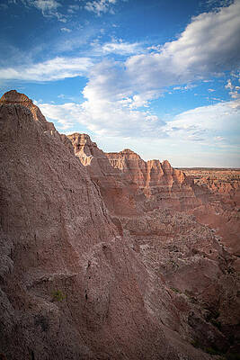 Spectacular Badlands Landscape Photograph