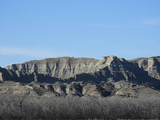 Sky Photograph - Badlands Ridge 2 by Amanda R Wright