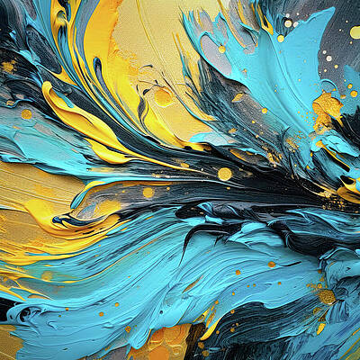 Digital Art - Bahamas Abstract Art 1 by Gian Smith