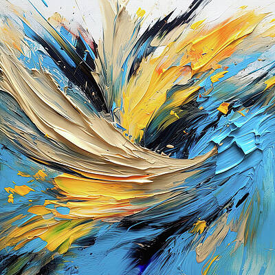 Digital Art - Bahamas Abstract Art 2 by Gian Smith