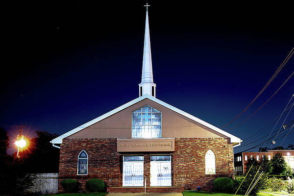 Church Photograph - Bailey Tabernacle CME Church by Jeremy Butler