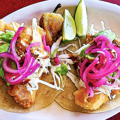 Baja Fish Tacos by William Scott Koenig