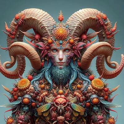Fantasy Wall Art featuring the digital art Nature by Colin Hardman