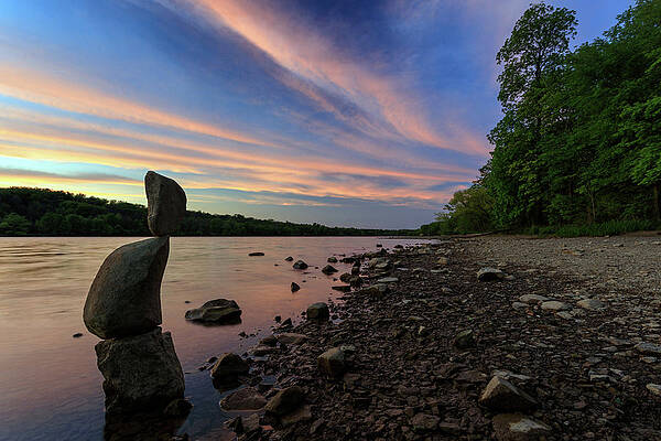 Large Wall Art featuring the photograph Balance by Todd Wilkinson