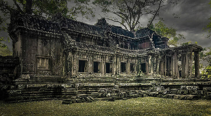 Wall Art featuring the photograph Banteay Kdei by Rebecca Herranen