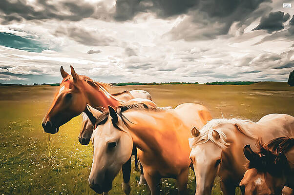Nature Photograph - Bar-K- Shinning Firsts 4 by Alex John Bergerman