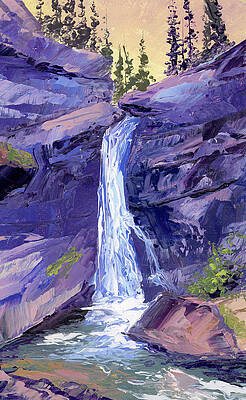 Baring Falls Print