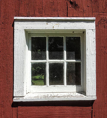 Wall Art featuring the photograph Barn Window by Steven Nelson