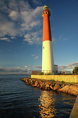 Wall Art featuring the photograph Barnegat At Golden Hour by Steven Nelson
