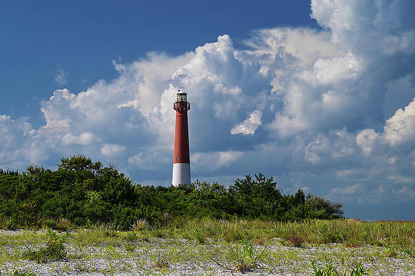 New Jersey Photograph - Barnegat Clouds by Steven Nelson