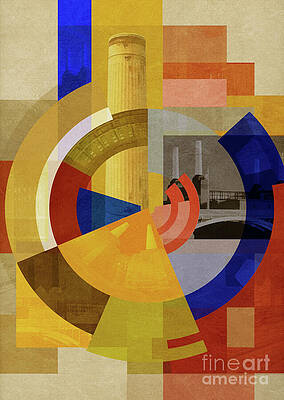 Wall Art featuring the digital art Battersea Kraftwerk by BFA Prints