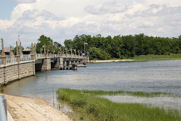 Wall Art featuring the photograph Bayville Bridge by John Linnemeyer