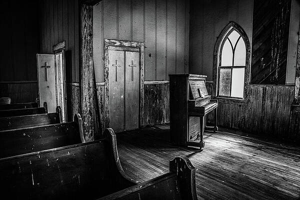 Church Photograph - Be Still by KC Hulsman