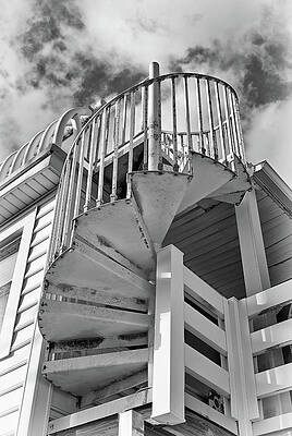 Wall Art featuring the photograph Beach House Spiral by Steven Nelson