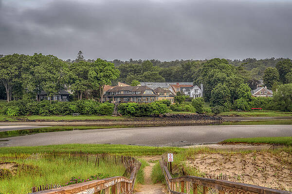 Wall Art featuring the photograph Beautiful Homes Along The OGT River by Penny Polakoff