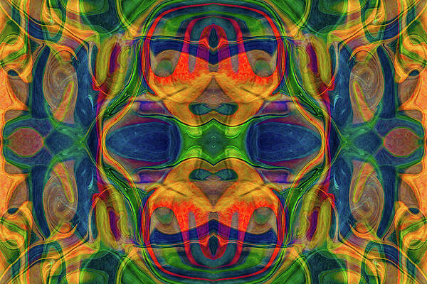 Wall Art featuring the photograph Rainbow Reflections Of Reality Modern Art by Omaste Witkowski