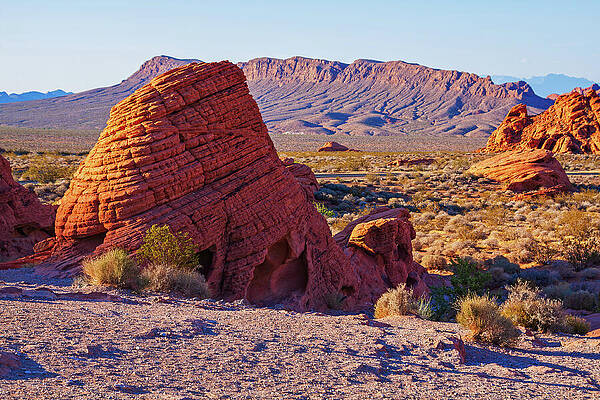 Wall Art featuring the photograph Beehives Rocks - Valley Of Fire, Nevada by Tatiana Travelways