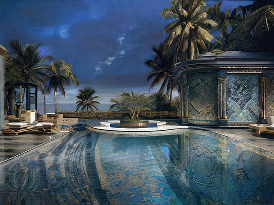 Sky Digital Art - Before The Afternoon Storm by Eris And AI