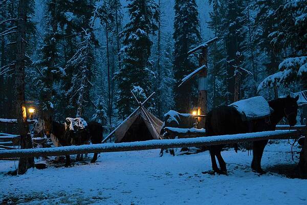 Cowboy Wall Art featuring the photograph Before The Hunt by Alden Ballard