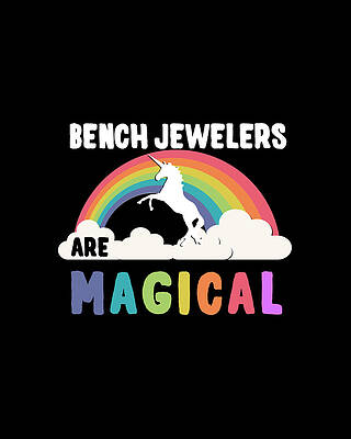 Magical Digital Art - Bench Jewelers Are Magical by Flippin Sweet Gear