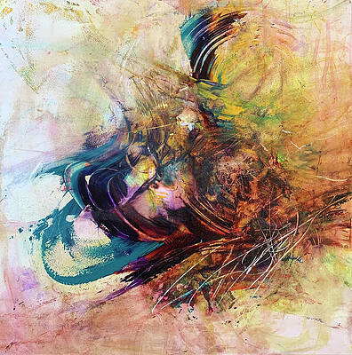 Bold Painting - Betrayer Of The False Worlds by Rodney Frederickson