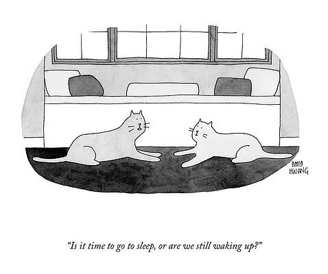 Cats of The New Yorker Wall Art