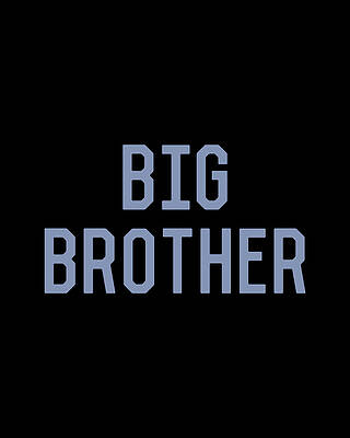 Cool Wall Art featuring the digital art Big Brother by Flippin Sweet Gear