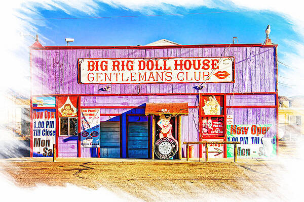 Arizona Photograph - Big Rig Doll House, Route 66 Arizona by Tatiana Travelways