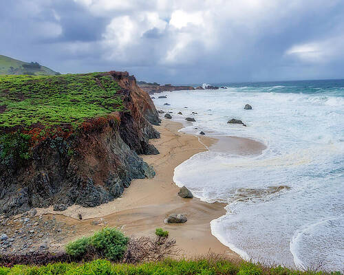 Vibrant Photograph - Big Sur, CA by Joe Fisher